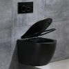 Bồn cầu treo tường màu đen Miken CS-945PDT2