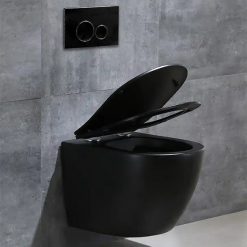 Bồn cầu treo tường màu đen Miken CS-945PDT2