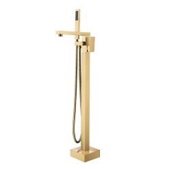 Sen cây đặt sàn cho bồn tắm màu vàng Miken MK-081G