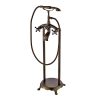 Sen cây mạ đồng cổ đặt sàn bồn tắm Miken MK-0993DG