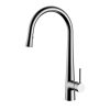 Vòi rửa bát nóng lạnh dây rút Crom Miken MK-1902C
