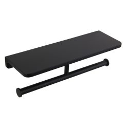 Treo giấy vệ sinh đôi màu đen Miken MK-2005B