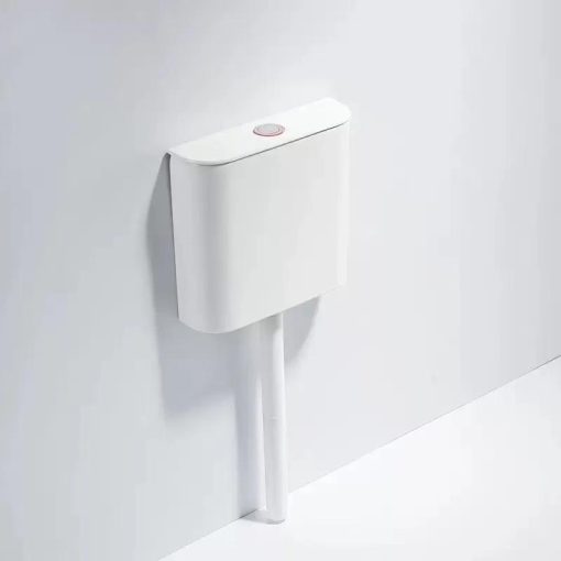 Két treo bằng sứ 2 nhấn xả dùng cho xí xổm Miken MK-212-B