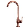 Vòi rửa bát màu hồng vàng Rose gold Miken MK-6105RG