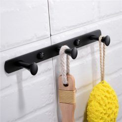 Móc áo 3 móc màu đen Miken MK-703B