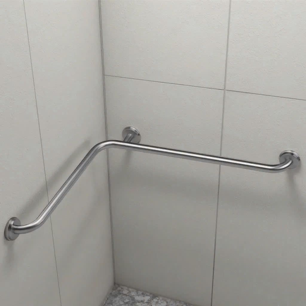 Thanh tay vịn phòng tắm góc Miken MK-G9027