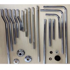 Ống nối dài 25cm van xả tiểu nam cong hoặc thẳng Miken MK-NVT25