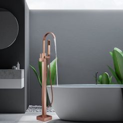 Sen cây mạ vàng đặt sàn bồn tắm Miken MK-S06RG