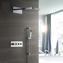 Sen tắm nóng lạnh âm tường màu đen HI05019A