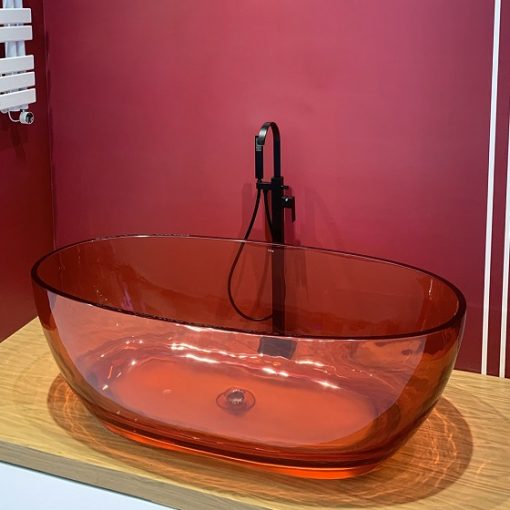Bồn tắm nghệ thuật màu đỏ Miken MKB-046 Red