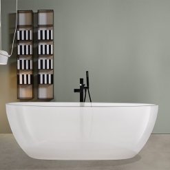 Bồn tắm nghệ thuật màu hổ phách Miken MKB-046 Amber