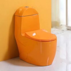 Bồn cầu trẻ em màu cam Miken MKB-108ORG