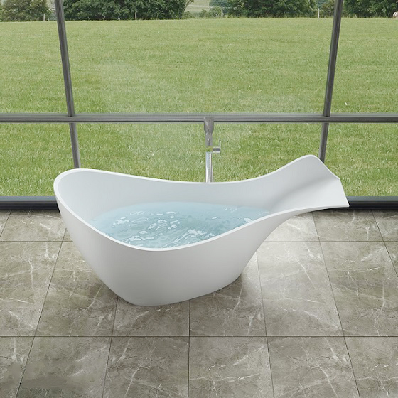 Bồn tắm Đá Nhân tạo Polystone-Solic Surface Miken MKB-19785M
