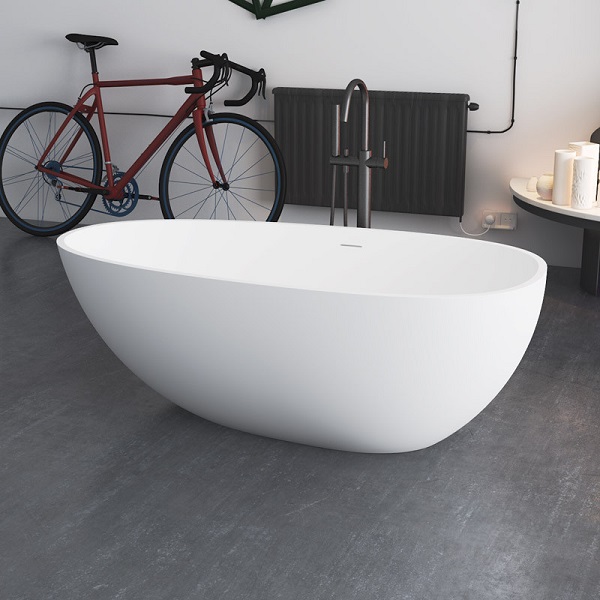 Bồn tắm đá nhân tạo marble nghệ thuật Miken MKB-8807