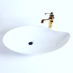 Chậu rửa lavabo nghệ thuật đặt trên bàn Miken MKC-2075W