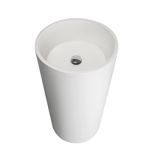 Chậu rửa mặt nghệ thuật chân đứng Miken MKC-2089WM