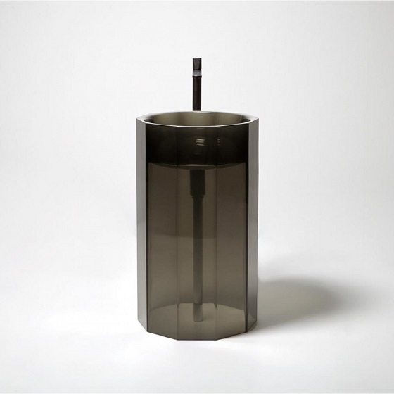 Chậu rửa mặt lavabo màu đen Miken MKC-2175 Black