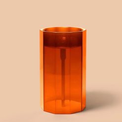 Chậu rửa mặt lavabo màu cam Miken MKC-2175 Orange