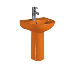 Chậu lavabo trẻ em màu cam Miken MKC-5001O