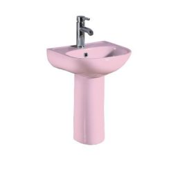 Chậu lavabo trẻ em màu hồng Miken MKC-5001P