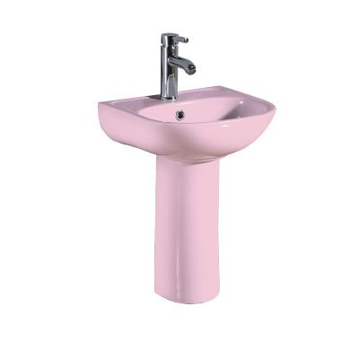 Chậu lavabo trẻ em màu hồng Miken MKC-5001P