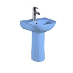 Chậu lavabo trẻ em màu xanh da trời Miken MKC-5001SB