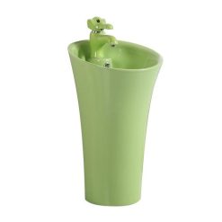 Chậu lavabo trẻ em màu xanh lá cây Miken MKC-5003G