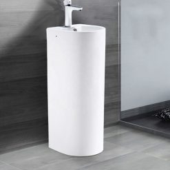 Chậu rửa mặt chân đứng Miken MKC-6033