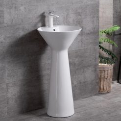 Chậu rửa mặt chân đứng Miken MKC-6034