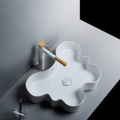 Chậu rửa mặt lavabo nghệ thuật Miken MKC-6039