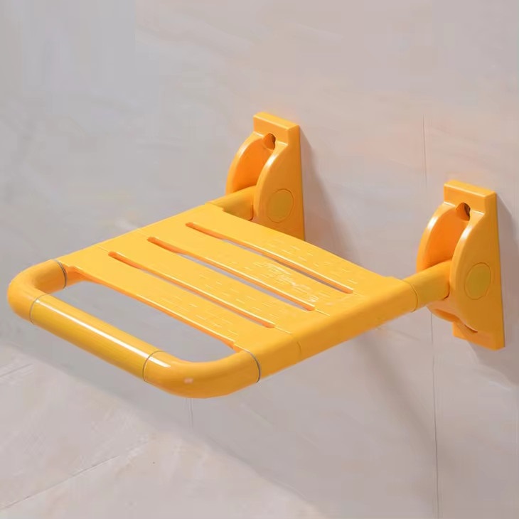 Ghế ngồi tắm gắn tường màu vàng Miken MKG-4032V