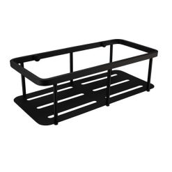 Kệ để dầu gội sữa tắm 1 tầng màu đen Miken MKK-3010B