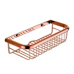 Kệ 1 tầng treo tường màu vàng hồng Rose Gold Miken MKK-3013RG
