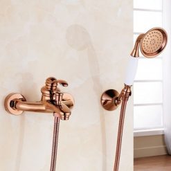 Sen tắm mạ màu vàng hồng Rose gold Miken MKS- 10056RG