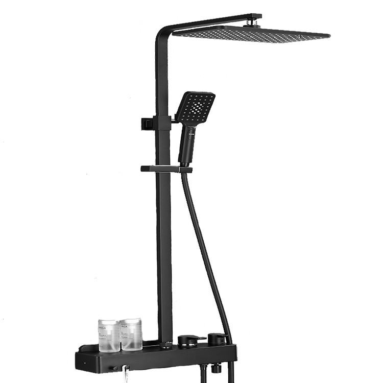 Sen cây tắm mạ màu đen Miken MKS- BF98550EE