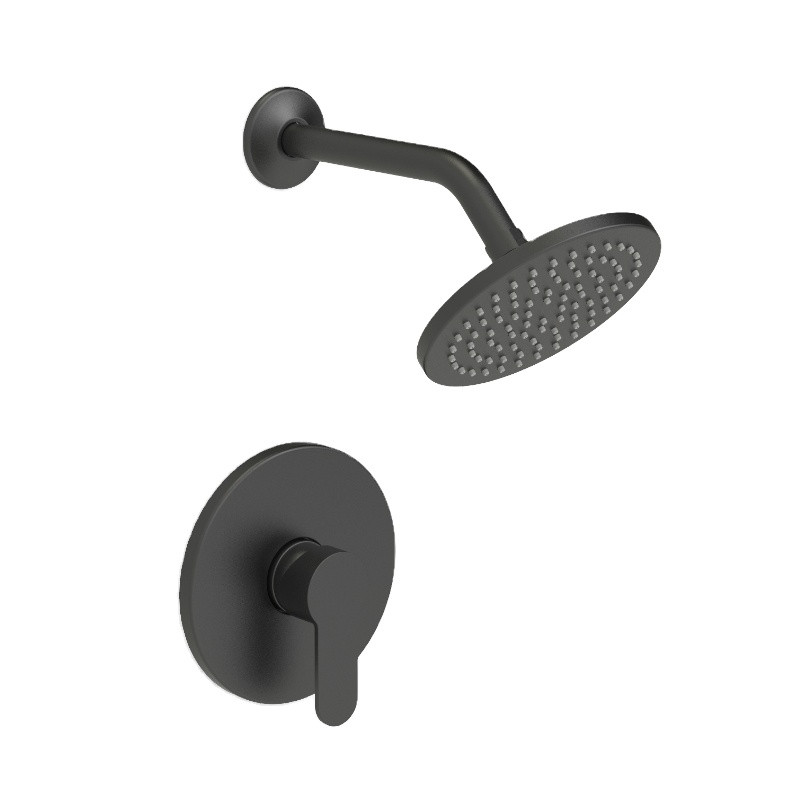 Sen tắm tráng nóng lạnh âm tường màu đen Miken MKS-6204B