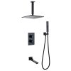Sen tắm nóng lạnh âm tường nhiệt độ màu đen Miken MKS-8204B