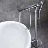 Sen cây đặt sàn màu crom cho bồn tắm Miken MKSB-0238W