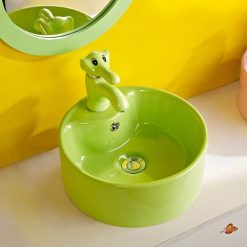 Bộ chậu vòi lavabo trẻ em Miken MKV-0931G