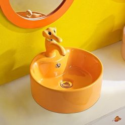 Bộ chậu vòi lavabo trẻ em Miken MKV-0931O