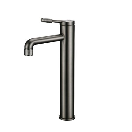 Vòi chậu rửa mặt lavabo màu ghi Miken MKV-600013G