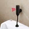 Van xả cảm ứng tiểu nam màu đen Miken MKV-C320B