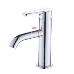 Vòi chậu lavabo nóng lạnh Miken xoay 360 độ MKV-FL08C