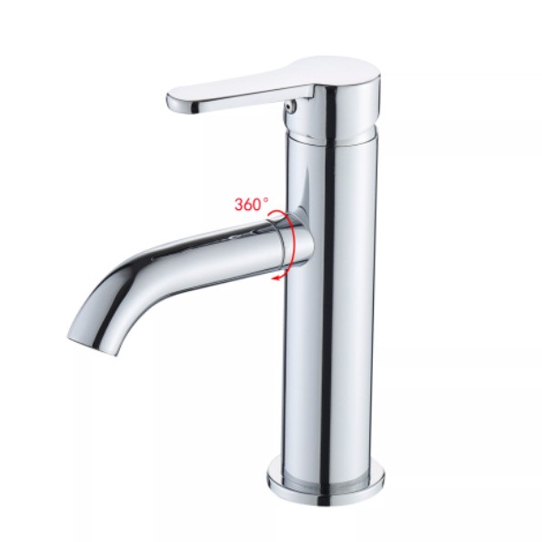 Vòi chậu lavabo nóng lạnh Miken xoay 360 độ MKV-FL08C