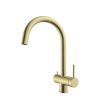 Vòi rửa bát nóng lạnh mạ màu vàng kết hợp vòi RO Miken PF7104-G