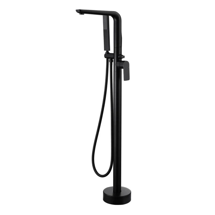 Sen cây đặt sàn màu đen cho bồn tắm Miken SD-51018B