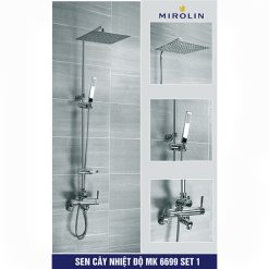 Sen cây tắm nóng lạnh Mirolin MK 6699-Set 1