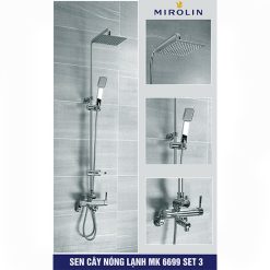 Sen cây tắm nóng lạnh Mirolin MK 6699-Set 3