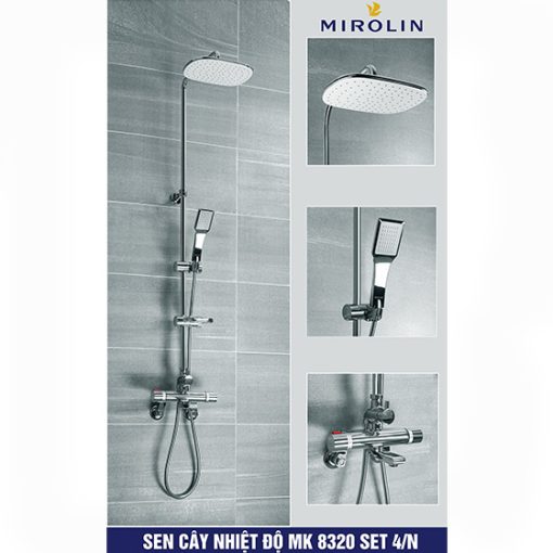Sen cây nóng lạnh Mirolin MK 8320-Set 4N