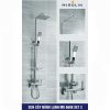 Sen cây tắm nóng lạnh Mirolin MK 6688-Set 3